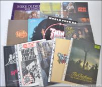 A collection of 1970's / 1980's music concert programmes featuring The Chieftains x 3,