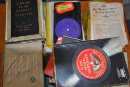 A collection of vintage music book catalogues to include catalogues from Columbia dating from the