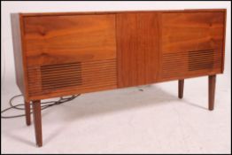 A retro vintage 60's 70's Ferguson radiogram sideboard in teak ,