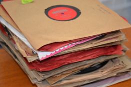 A collection of vintage 78rpm records to include genres such as Swing, Jazz, Blues, Big Band,