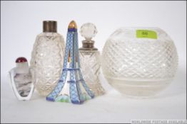 Perfume bottles to include an Eiffel Tow