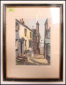 A 19th century colour lithograph print b