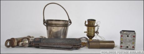 A collection of items to include a match