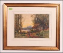 Bartram Hiles (1872-1927) England. A woo