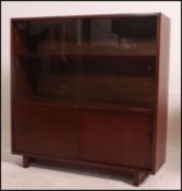 A vintage mid century bookcase unit with
