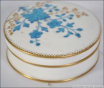 An 18th century porcelain pin dish with