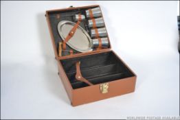 A 1950's silver plated cased ' Travel Ba