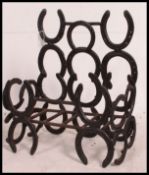 A vintage 20th century fire grate - fire