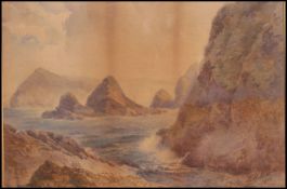 An English School watercolour painting o