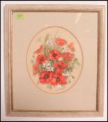 Anna Shipsides. A framed and glazed wate