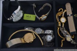 A collection of ladies and gents wrist w