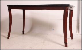 A good quality 20th century walnut and e