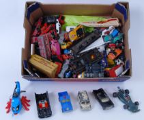 DIECAST: A box of assorted loose vintage