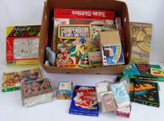 GAMES; A collection of vintage games to