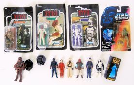 STAR WARS: A collection of 4x carded Sta