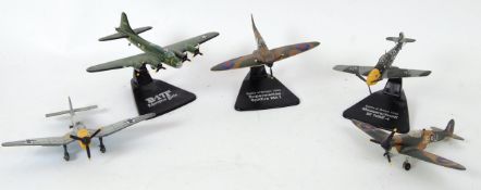 PLANES: A collection of 5x diecast model