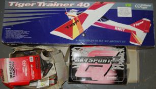 TIGER RC PLANE: An entire unused RC plan