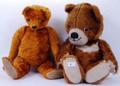 BEARS: Two vintage large 20th century te