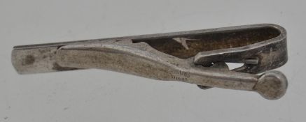 A 925 silver tie clip. Marked Sterling silver.