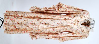 MAXI DRESS: An original vintage 1970's f