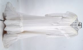 WEDDING DRESS: A vintage 1980's original