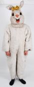 EASTER BUNNY: A plush Easter Bunny rabbi