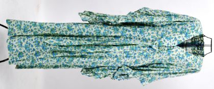 MAXI DRESS: An original 1960's floral Ma