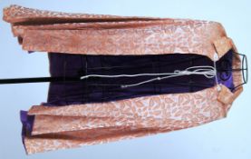 CAPE: A vintage original leaf motif cape