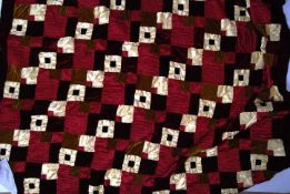 THROW: Original vintage handmade throw w