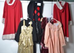 11x COSTUMES: Mixed group of 11 costumes
