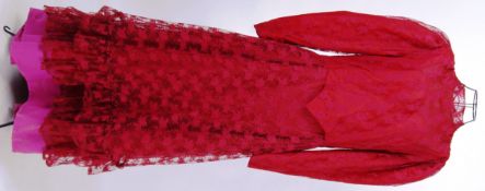 EDWARDIAN: An Edwardian style wine colou