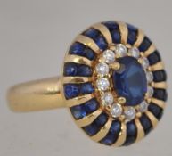A stunning rare 18ct gold,