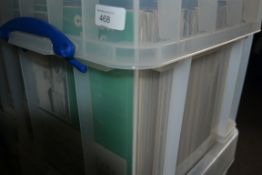 A collection of vintage 78rpm records of various genres, various artists and record labels.