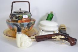 A collection of vintage ceramics to include Lustre, Mason's, Doulton,