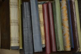 Edwardian postcard albums. 12x (empty).