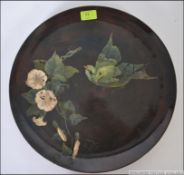 A 19th Mintons Aesthetic movement wall charger.