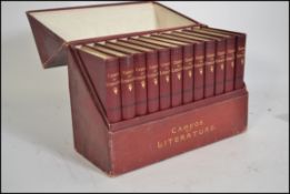 Cameos Of Literature, 1894. 12 volume presentation set of books. Published by Warne, London.