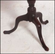 An 18th century Georgian mahogany tilt top wine table of good proportions.