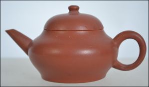 Chinese terracotta teapot,