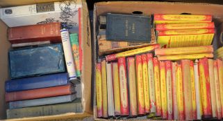 Antiquarian books; A large collection (x2 boxes) of antiquarian books,