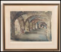 WILLIAM RUSSELL FLINT (1880-1969) UNSIGNED COLOUR PRINT WITH GUILD STAMPS 'Flowers In The