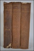The Annals Of England, Pub; Parker, Oxford. 1855 First Edition. Three volumes.