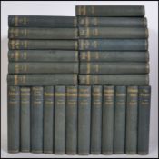 Sir Walter Scott; The Waverley Novels. Rare and full set of 25 volumes. Victorian Edition.