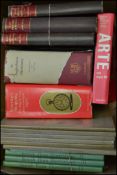Antiquarian books; A collection of assorted antique and related books, to include; Arte Dr Siglo XX.