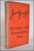 MEETINGS WITH REMARKABLE MEN; Gurdjieff, G. Published by Routledge & Kegan Paul, London (1963).