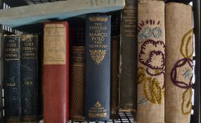 Antiquarian books; A collection of assorted antique and related books,