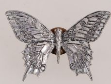 A signed vintage figural brooch pin of a