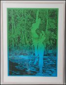 A 1970's original Ophelia Gallery Five poster by James Austen for Gallery Five.