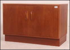 A vintage G-PLAN fresco teak low media u