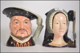 A Royal Doulton toby jugs of Henry VII D